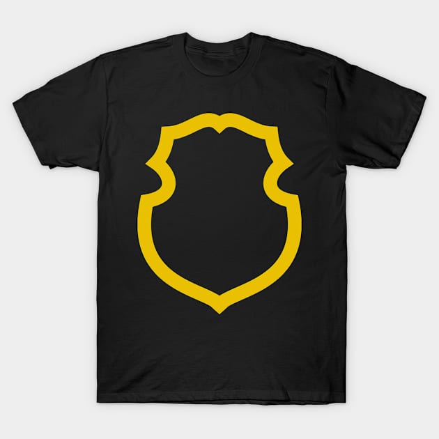 Polish heraldic mouth (golden) T-Shirt by PabloDeChenez